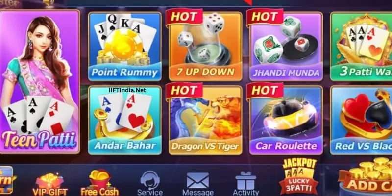 All Teen Patti Gold Game List 2024